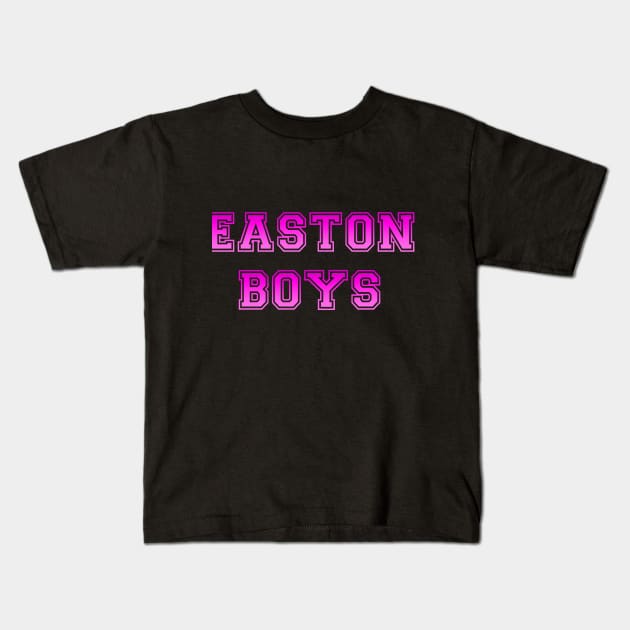 Easton Boys Purple Kids T-Shirt by Eliah's Boys